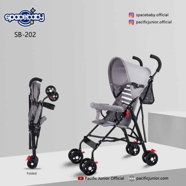BABY STROLLER SPACEBABY SB-202 - Gambar 2
