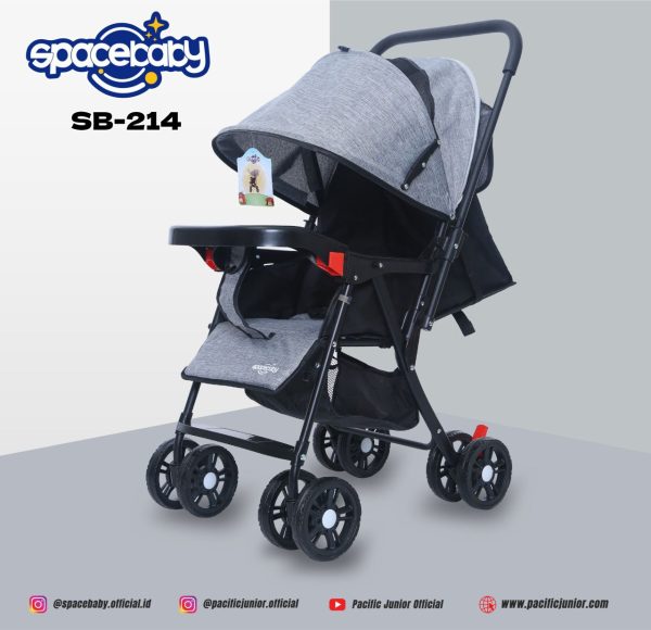 BABY STROLLER SPACEBABY SB-214 - Gambar 4