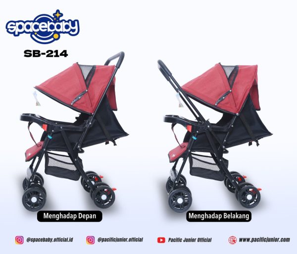 BABY STROLLER SPACEBABY SB-214 - Gambar 11