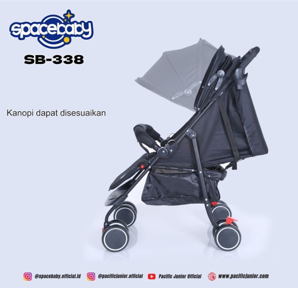 BABY STROLLER SPACEBABY SB-338 - Gambar 5