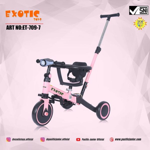 BALANCE BIKE EXOTIC ET-709-7 (6 IN 1) - Gambar 9