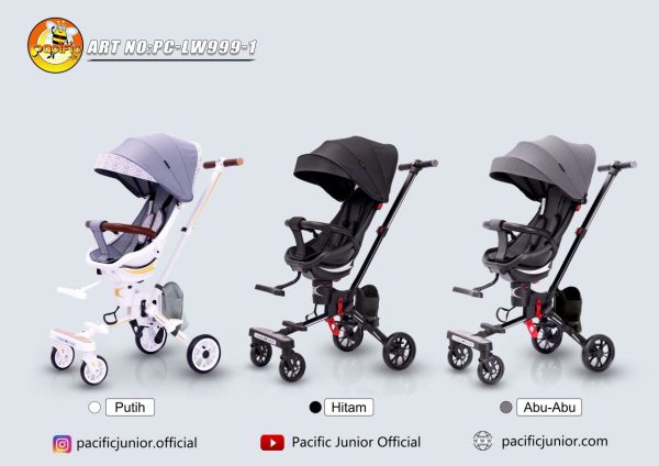 MAGIC STROLLER PACIFIC JR PC-LW999-1 - Gambar 12