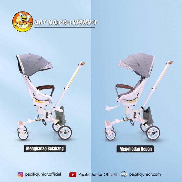 MAGIC STROLLER PACIFIC JR PC-LW999-1 - Gambar 6