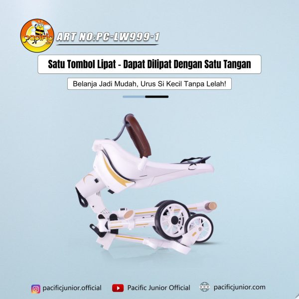 MAGIC STROLLER PACIFIC JR PC-LW999-1 - Gambar 7