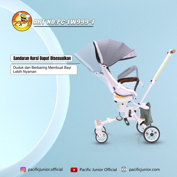 MAGIC STROLLER PACIFIC JR PC-LW999-1 - Gambar 5