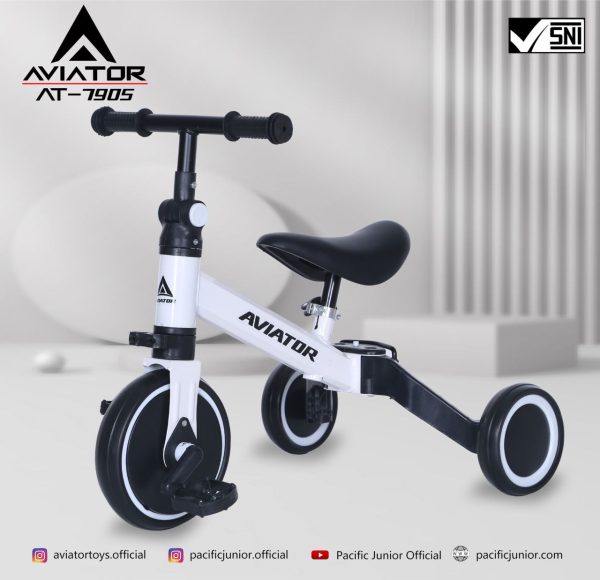 BALANCE BIKE AVIATOR AT-7905 (3 IN 1) - Gambar 2