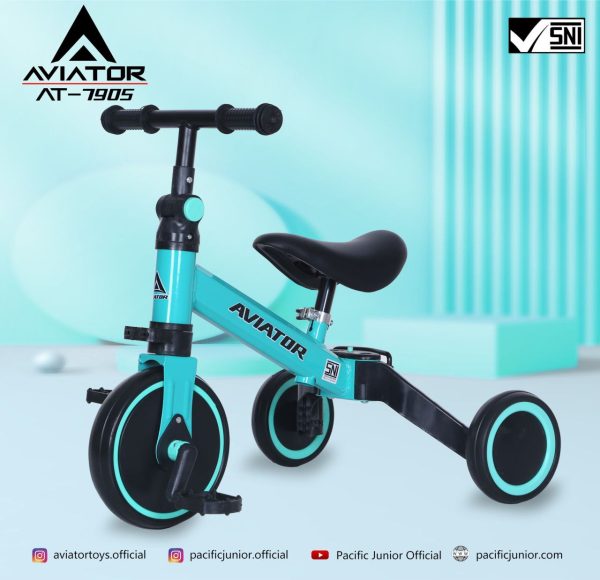 BALANCE BIKE AVIATOR AT-7905 (3 IN 1) - Gambar 11