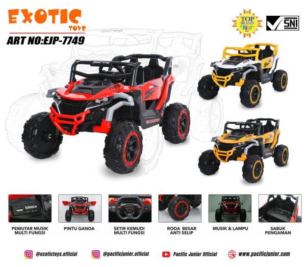 RC JEEP EXOTIC EJP-7749 - Gambar 3