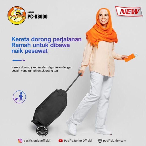 BABY STROLLER PACIFIC JUNIOR PC-K8000 - Gambar 8