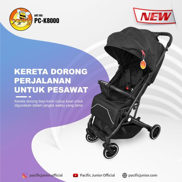 BABY STROLLER PACIFIC JUNIOR PC-K8000 - Gambar 3