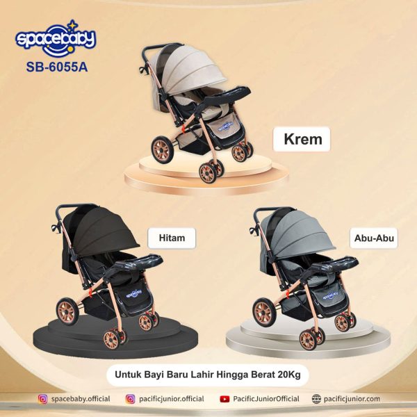 BABY STROLLER SPACEBABY SB-6055A - Gambar 10