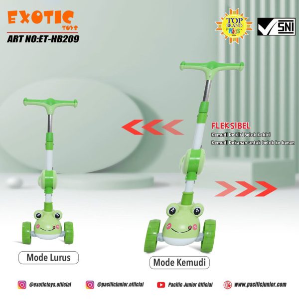 SCOOTER EXOTIC ET-HB209 - Gambar 4