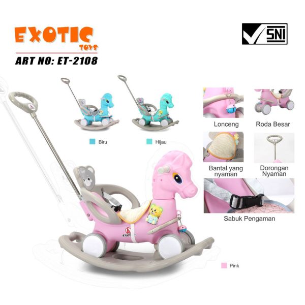 RIDE ON EXOTIC ET-2108 (3 IN 1) - Gambar 5