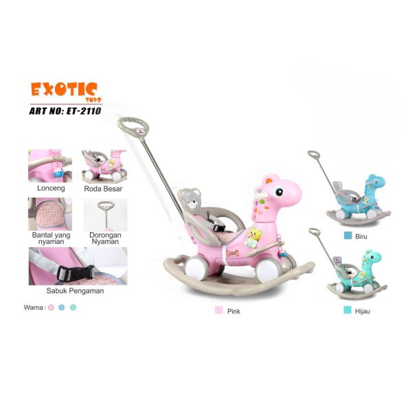 RIDE ON EXOTIC ET-2110 (3 IN 1) - Gambar 6
