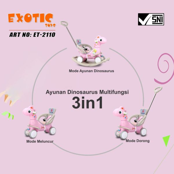 RIDE ON EXOTIC ET-2110 (3 IN 1) - Gambar 4