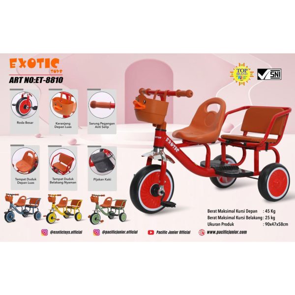 TRICYCLE EXOTIC ET-8810 - Gambar 4