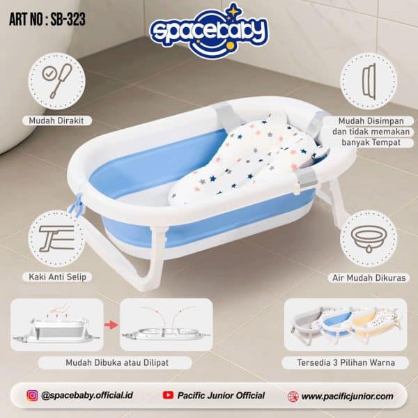 FOLDING BATH SPACEBABY SB-323