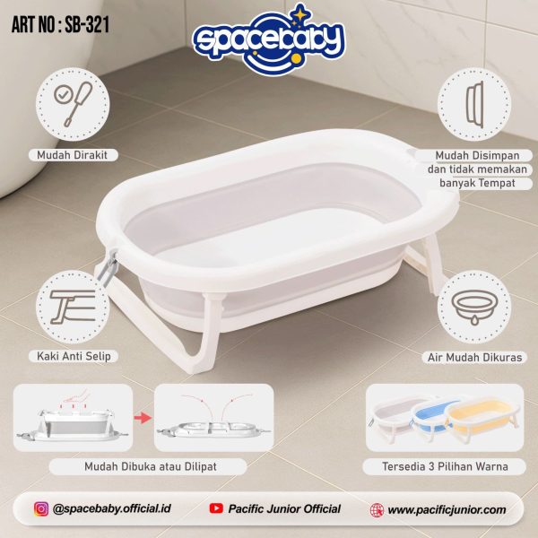 FOLDING BATH SPACEBABY SB-321 - Gambar 3