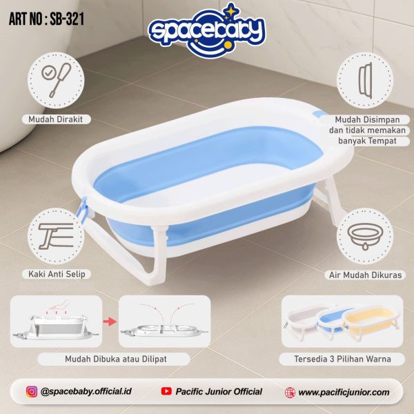 FOLDING BATH SPACEBABY SB-321 - Gambar 4