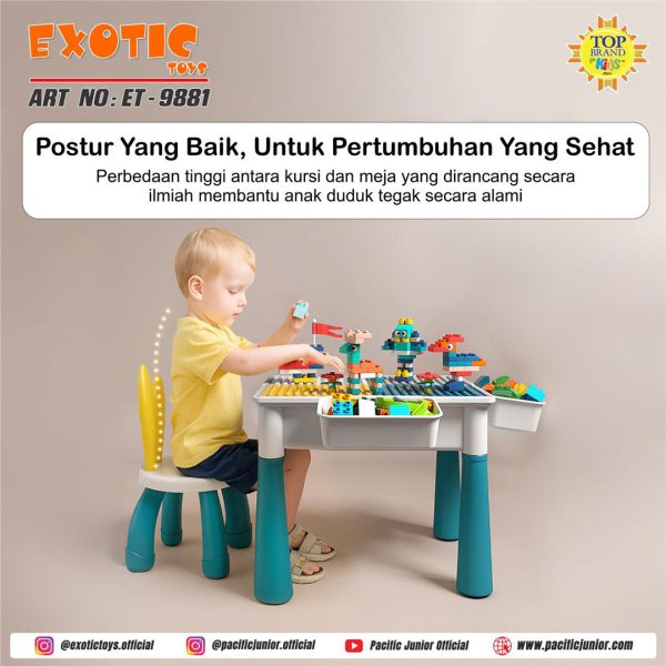 MULTIFUNCTIONAL TABLE EXOTIC ET-9881 - Gambar 4