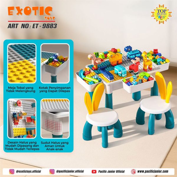 MULTIFUNCTIONAL TABLE EXOTIC ET-9883