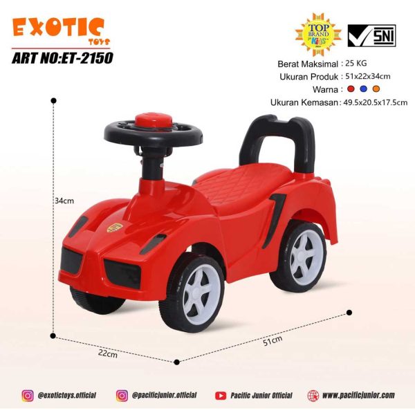 RIDE ON EXOTIC ET-2150 - Gambar 3