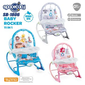 BOUNCER ROCKER SPACEBABY SB-1806 (11 IN 1 / TABLE)