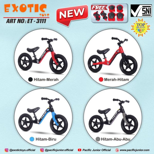 PUSH BIKE MG EXOTIC ET-3111 - Gambar 8