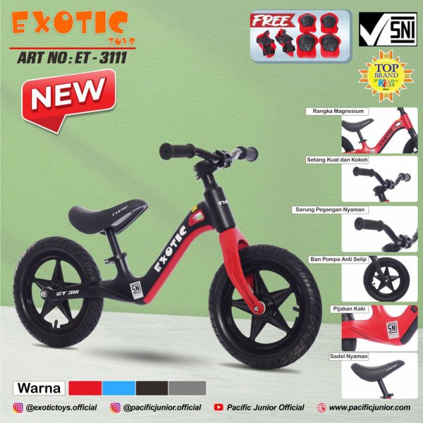 PUSH BIKE MG EXOTIC ET-3111 - Gambar 5