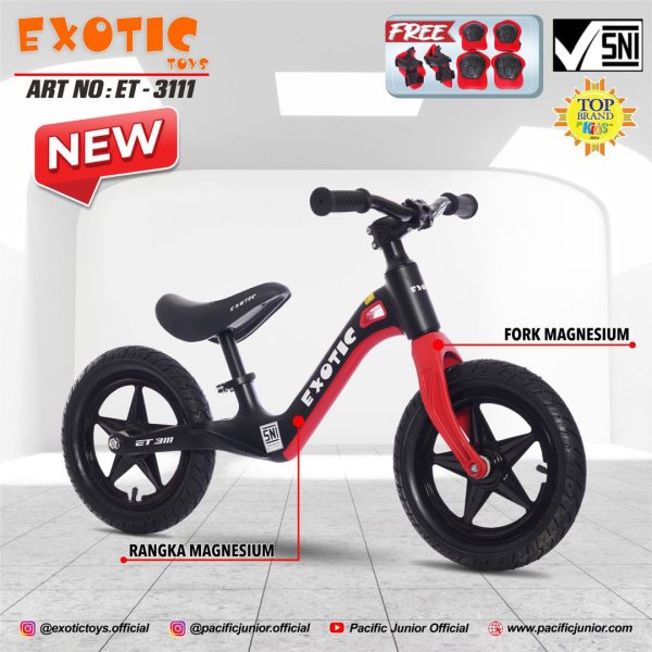 PUSH BIKE MG EXOTIC ET-3111 - Gambar 4