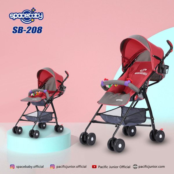 BABY STROLLER SPACEBABY SB-208 - Gambar 4