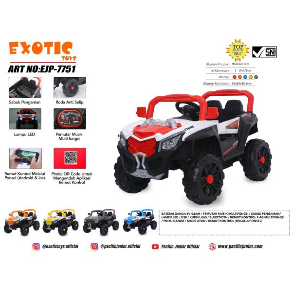 RC JEEP EXOTIC EJP-7751 - Gambar 4