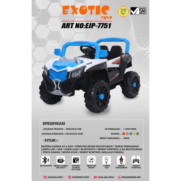 RC JEEP EXOTIC EJP-7751 - Gambar 5