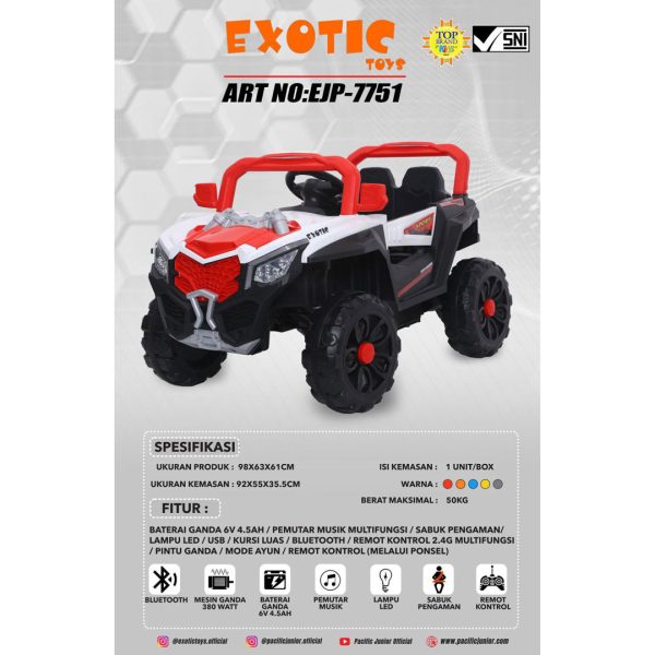 RC JEEP EXOTIC EJP-7751 - Gambar 2