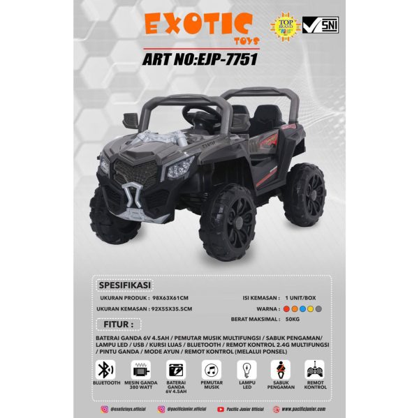 RC JEEP EXOTIC EJP-7751 - Gambar 6
