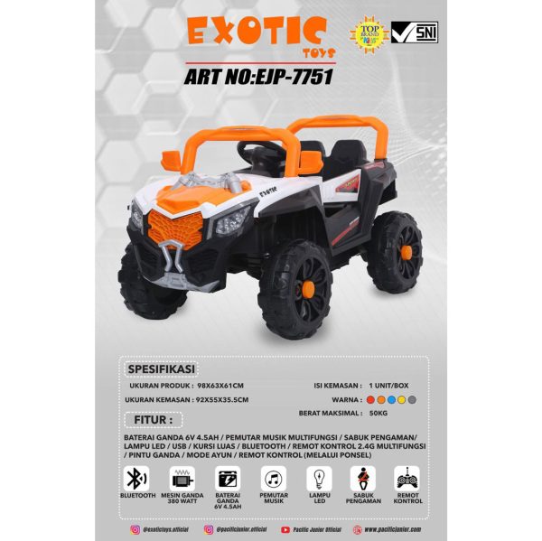 RC JEEP EXOTIC EJP-7751 - Gambar 7