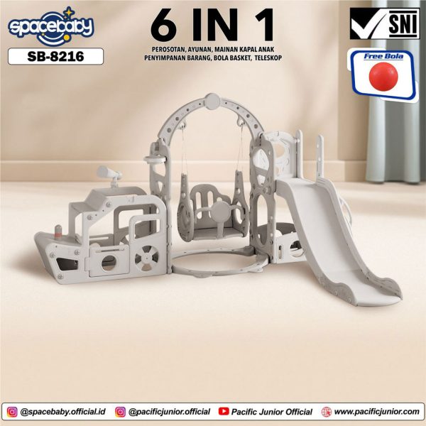 SLIDE SPACEBABY SB-8216 (6 IN 1) - Gambar 5