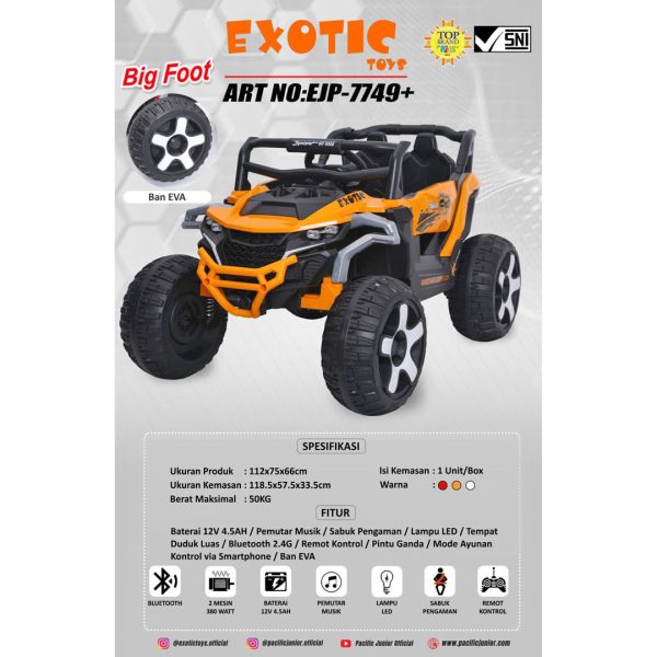 RC JEEP EXOTIC EJP-7749+ - Gambar 6