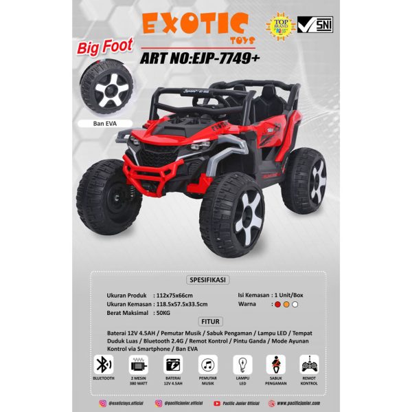 RC JEEP EXOTIC EJP-7749+ - Gambar 2