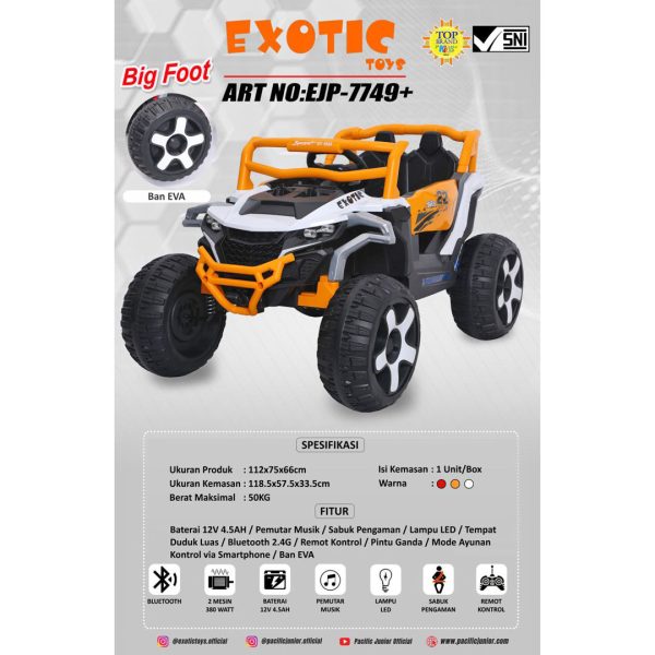 RC JEEP EXOTIC EJP-7749+ - Gambar 5