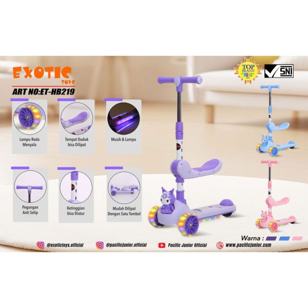 SCOOTER EXOTIC ET-HB219 - Gambar 4