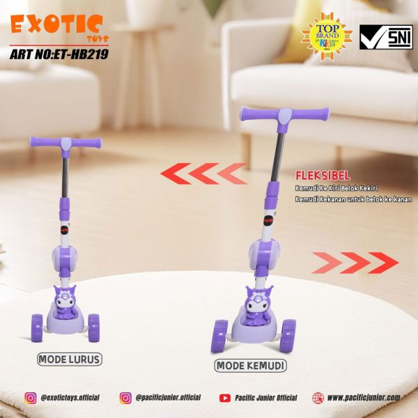 SCOOTER EXOTIC ET-HB219 - Gambar 3