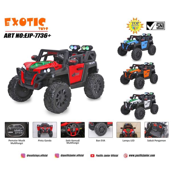 RC JEEP EXOTIC EJP-7736+ - Gambar 4
