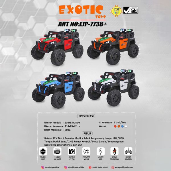 RC JEEP EXOTIC EJP-7736+ - Gambar 8