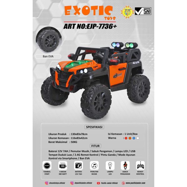 RC JEEP EXOTIC EJP-7736+ - Gambar 5