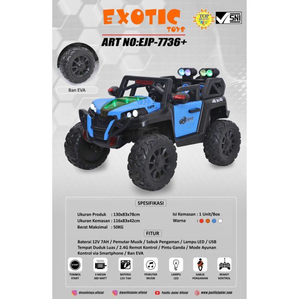 RC JEEP EXOTIC EJP-7736+ - Gambar 6
