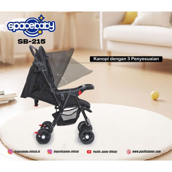 BABY STROLLER SPACEBABY SB-215 - Gambar 4