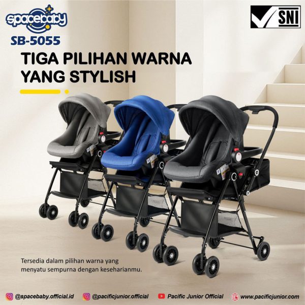 BABY STROLLER SPACEBABY SB-5055 - Gambar 8