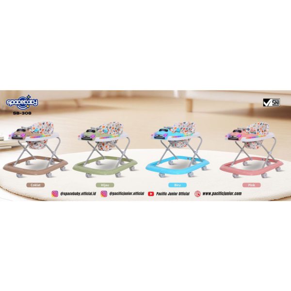 BABY WALKER SPACEBABY SB-308 (CAR) - Gambar 8