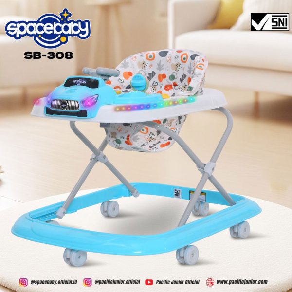 BABY WALKER SPACEBABY SB-308 (CAR) - Gambar 3
